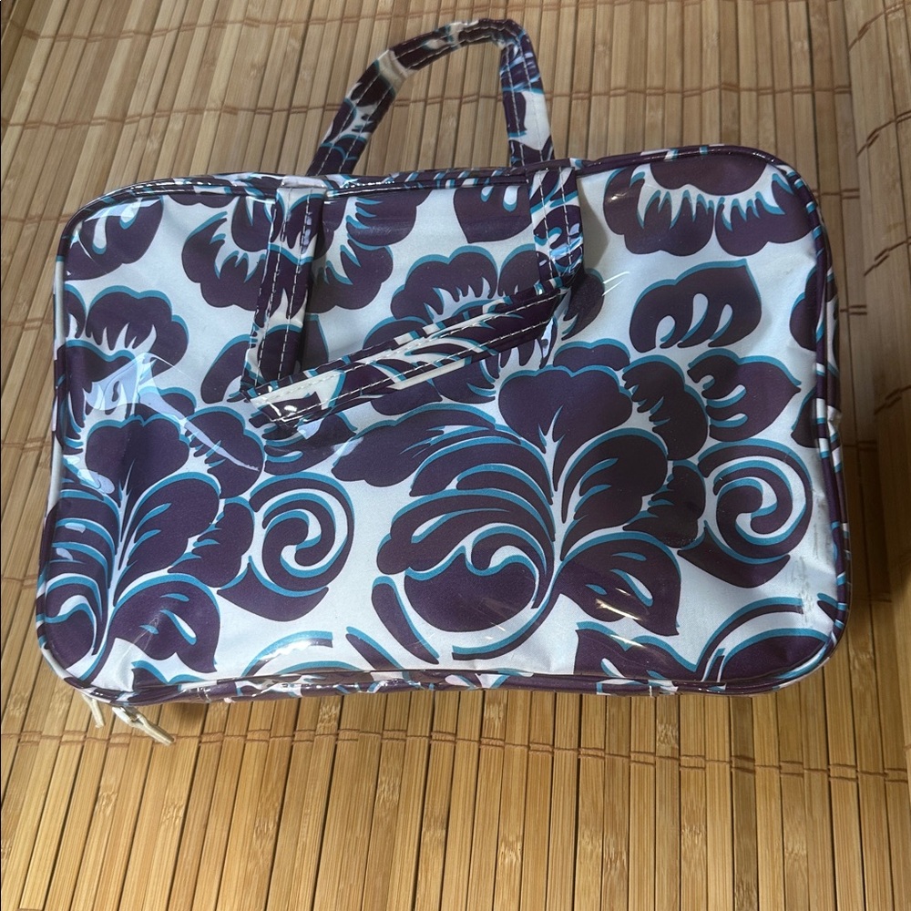 Floral Toiletry Bag with Bottles - Picture 2 of 5